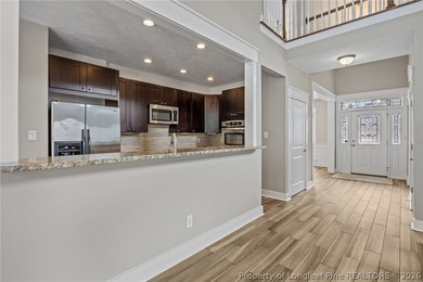 Welcome to this stunning two-story home located in the gated on Carolina Lakes Country Club in North Carolina - for sale on GolfHomes.com, golf home, golf lot