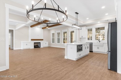 Beautiful black and white farmhouse home located across from the on  in North Carolina - for sale on GolfHomes.com, golf home, golf lot