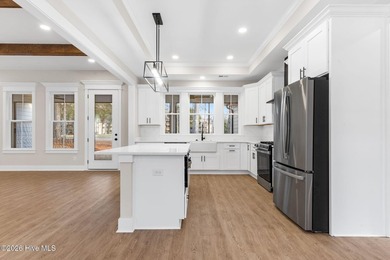 Beautiful black and white farmhouse home located across from the on  in North Carolina - for sale on GolfHomes.com, golf home, golf lot