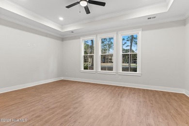 Beautiful black and white farmhouse home located across from the on  in North Carolina - for sale on GolfHomes.com, golf home, golf lot