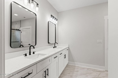 Beautiful black and white farmhouse home located across from the on  in North Carolina - for sale on GolfHomes.com, golf home, golf lot