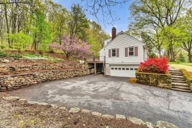 Contemporary Cape with a mid-century vibe!  Expansive open on Westborough Country Club in Massachusetts - for sale on GolfHomes.com, golf home, golf lot