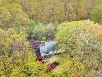 Contemporary Cape with a mid-century vibe!  Expansive open on Westborough Country Club in Massachusetts - for sale on GolfHomes.com, golf home, golf lot