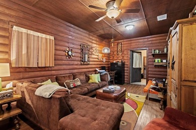 RUSTIC CABIN ON LAKE TEXOMA! HUGE SHOP BUILDING! WALK TO THE on Tanglewood Resort in Texas - for sale on GolfHomes.com, golf home, golf lot