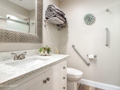Experience carefree living in this stunning one-level residence on Sugar Mill Country Club in Florida - for sale on GolfHomes.com, golf home, golf lot