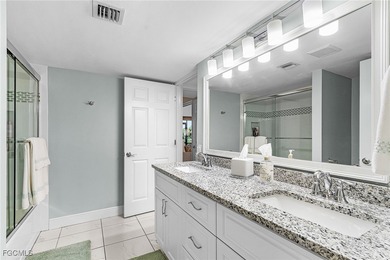 Discover this charming 1st-floor condo in Carriedale Gardens on Fiddlesticks Country Club in Florida - for sale on GolfHomes.com, golf home, golf lot