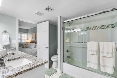 Discover this charming 1st-floor condo in Carriedale Gardens on Fiddlesticks Country Club in Florida - for sale on GolfHomes.com, golf home, golf lot