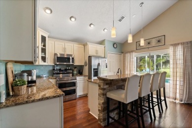 Discover this beautiful 3-bedroom, 2.5-bathroom pool home on Remington Golf Club in Florida - for sale on GolfHomes.com, golf home, golf lot