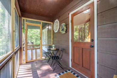 Come home to this impeccably maintained 3 BR/3 BA mountain cabin on White Path Golf Club in Georgia - for sale on GolfHomes.com, golf home, golf lot