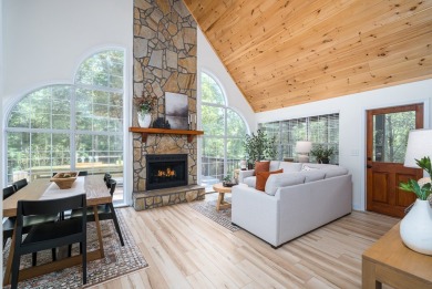 Come home to this impeccably maintained 3 BR/3 BA mountain cabin on White Path Golf Club in Georgia - for sale on GolfHomes.com, golf home, golf lot