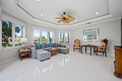 Welcome to this exquisite Mediterranean waterfront estate in the on The Club At Admirals Cove Golf Village in Florida - for sale on GolfHomes.com, golf home, golf lot