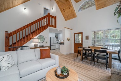 Come home to this impeccably maintained 3 BR/3 BA mountain cabin on White Path Golf Club in Georgia - for sale on GolfHomes.com, golf home, golf lot