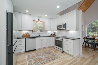 Come home to this impeccably maintained 3 BR/3 BA mountain cabin on White Path Golf Club in Georgia - for sale on GolfHomes.com, golf home, golf lot