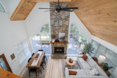 Come home to this impeccably maintained 3 BR/3 BA mountain cabin on White Path Golf Club in Georgia - for sale on GolfHomes.com, golf home, golf lot