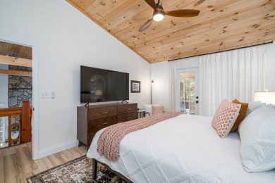 Come home to this impeccably maintained 3 BR/3 BA mountain cabin on White Path Golf Club in Georgia - for sale on GolfHomes.com, golf home, golf lot