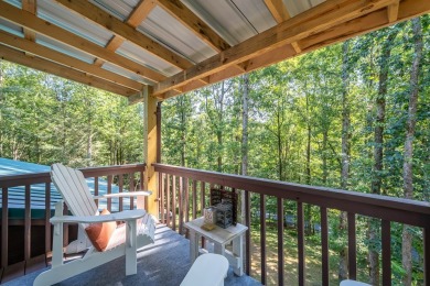 Come home to this impeccably maintained 3 BR/3 BA mountain cabin on White Path Golf Club in Georgia - for sale on GolfHomes.com, golf home, golf lot