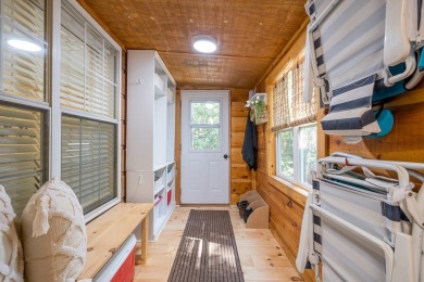 Come home to this impeccably maintained 3 BR/3 BA mountain cabin on White Path Golf Club in Georgia - for sale on GolfHomes.com, golf home, golf lot