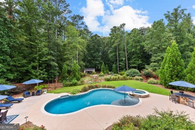 Exceptional 6-Bedroom, 5-Bath Luxury Home with Resort-Style on Whitewater Creek in Georgia - for sale on GolfHomes.com, golf home, golf lot
