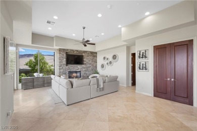 Frank Lloyd Wright-inspired masterpiece in exclusive guard-gated on Dragon Ridge Country Club in Nevada - for sale on GolfHomes.com, golf home, golf lot