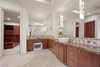 Frank Lloyd Wright-inspired masterpiece in exclusive guard-gated on Dragon Ridge Country Club in Nevada - for sale on GolfHomes.com, golf home, golf lot