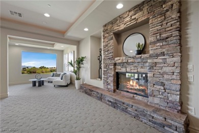 Frank Lloyd Wright-inspired masterpiece in exclusive guard-gated on Dragon Ridge Country Club in Nevada - for sale on GolfHomes.com, golf home, golf lot