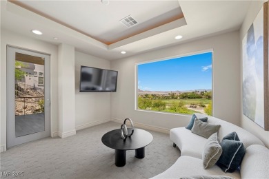Frank Lloyd Wright-inspired masterpiece in exclusive guard-gated on Dragon Ridge Country Club in Nevada - for sale on GolfHomes.com, golf home, golf lot