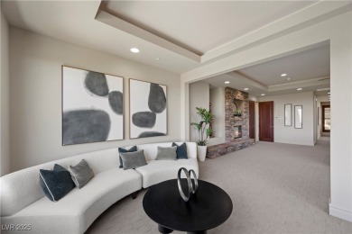 Frank Lloyd Wright-inspired masterpiece in exclusive guard-gated on Dragon Ridge Country Club in Nevada - for sale on GolfHomes.com, golf home, golf lot