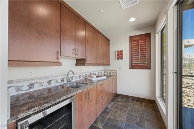 Frank Lloyd Wright-inspired masterpiece in exclusive guard-gated on Dragon Ridge Country Club in Nevada - for sale on GolfHomes.com, golf home, golf lot