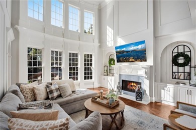 Experience refined luxury living on the golf course in the on Laurel Springs Golf Club in Georgia - for sale on GolfHomes.com, golf home, golf lot