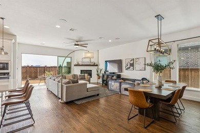 This stunning home features high end finishes, built by Britton on The Tribute At the Colony in Texas - for sale on GolfHomes.com, golf home, golf lot