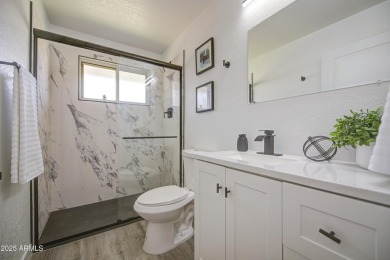 Beautifully remodeled home tucked away on a cul de sac lot in a on Encanto 18 Golf Course in Arizona - for sale on GolfHomes.com, golf home, golf lot