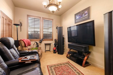 Gated courtyard leads you into a spacious, split floor plan on Bloomington Country Club in Utah - for sale on GolfHomes.com, golf home, golf lot