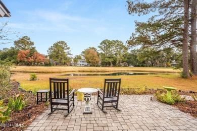 Keeping it simple in this charming one-level home overlooking a on Dataw Island Club in South Carolina - for sale on GolfHomes.com, golf home, golf lot