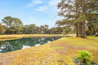 Keeping it simple in this charming one-level home overlooking a on Dataw Island Club in South Carolina - for sale on GolfHomes.com, golf home, golf lot