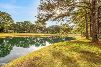 Keeping it simple in this charming one-level home overlooking a on Dataw Island Club in South Carolina - for sale on GolfHomes.com, golf home, golf lot