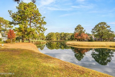 Keeping it simple in this charming one-level home overlooking a on Dataw Island Club in South Carolina - for sale on GolfHomes.com, golf home, golf lot