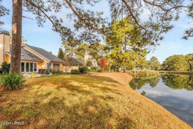 Keeping it simple in this charming one-level home overlooking a on Dataw Island Club in South Carolina - for sale on GolfHomes.com, golf home, golf lot