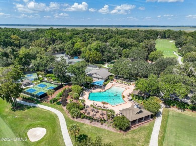 Keeping it simple in this charming one-level home overlooking a on Dataw Island Club in South Carolina - for sale on GolfHomes.com, golf home, golf lot