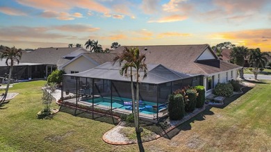 Beautiful 3-bed, 2-bath, 2-car HEATED POOL HOME with GOLF COURSE on Caloosa Greens Executive Golf Course in Florida - for sale on GolfHomes.com, golf home, golf lot