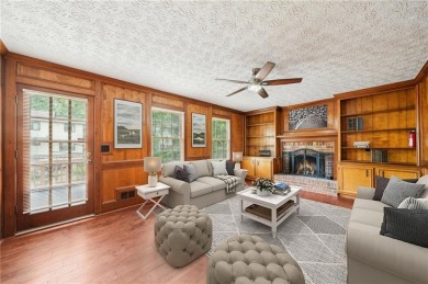 Welcome to this beautiful brick front home nestled on a sweeping on Hidden Hills Country Club in Georgia - for sale on GolfHomes.com, golf home, golf lot