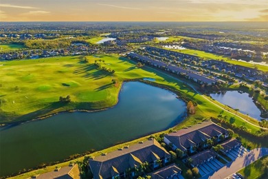 As the sign says, *Life is better on the Lanai* - this is THE on Lakewood National Golf Club in Florida - for sale on GolfHomes.com, golf home, golf lot