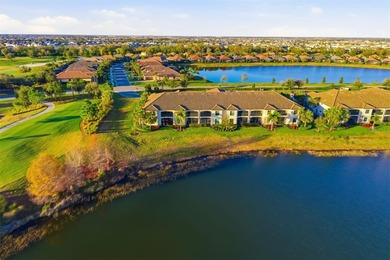 As the sign says, *Life is better on the Lanai* - this is THE on Lakewood National Golf Club in Florida - for sale on GolfHomes.com, golf home, golf lot