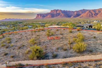 Elevated and exceptional, this 1.4 acre home site is wonderfully on Superstition Mountain Club - Lost Gold in Arizona - for sale on GolfHomes.com, golf home, golf lot