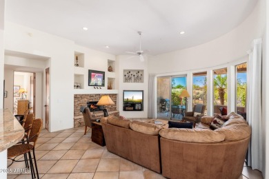 Experience desert living in this stunning 4-bedroom home located on Troon North Golf Club  in Arizona - for sale on GolfHomes.com, golf home, golf lot