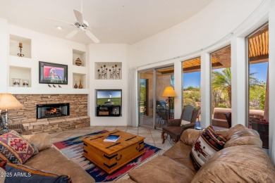 Experience desert living in this stunning 4-bedroom home located on Troon North Golf Club  in Arizona - for sale on GolfHomes.com, golf home, golf lot