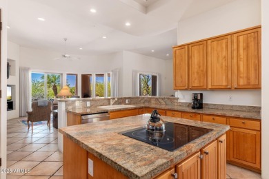 Experience desert living in this stunning 4-bedroom home located on Troon North Golf Club  in Arizona - for sale on GolfHomes.com, golf home, golf lot