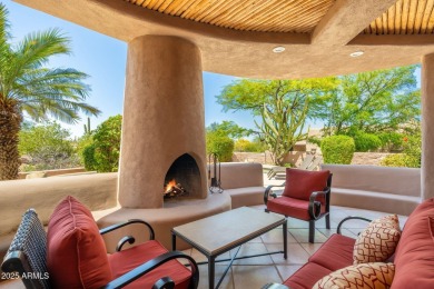 Experience desert living in this stunning 4-bedroom home located on Troon North Golf Club  in Arizona - for sale on GolfHomes.com, golf home, golf lot