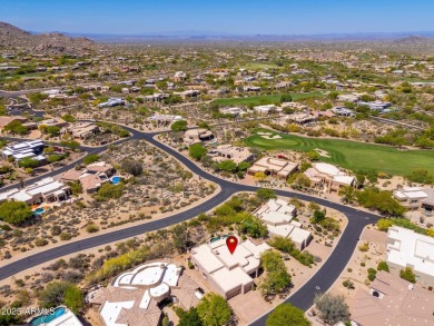 Experience desert living in this stunning 4-bedroom home located on Troon North Golf Club  in Arizona - for sale on GolfHomes.com, golf home, golf lot