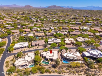 Experience desert living in this stunning 4-bedroom home located on Troon North Golf Club  in Arizona - for sale on GolfHomes.com, golf home, golf lot