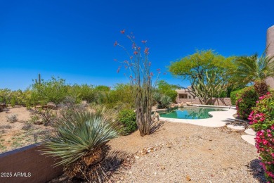 Experience desert living in this stunning 4-bedroom home located on Troon North Golf Club  in Arizona - for sale on GolfHomes.com, golf home, golf lot